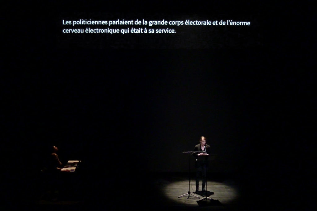 Performance "A Votée", Université d'Orléans - 02.03.3017
